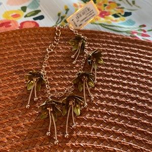 Ted Baker Fortina Fuchsia Drop Flower Bracelet